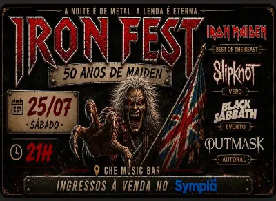 IRON FEST – 50 ANOS DE MAIDEN