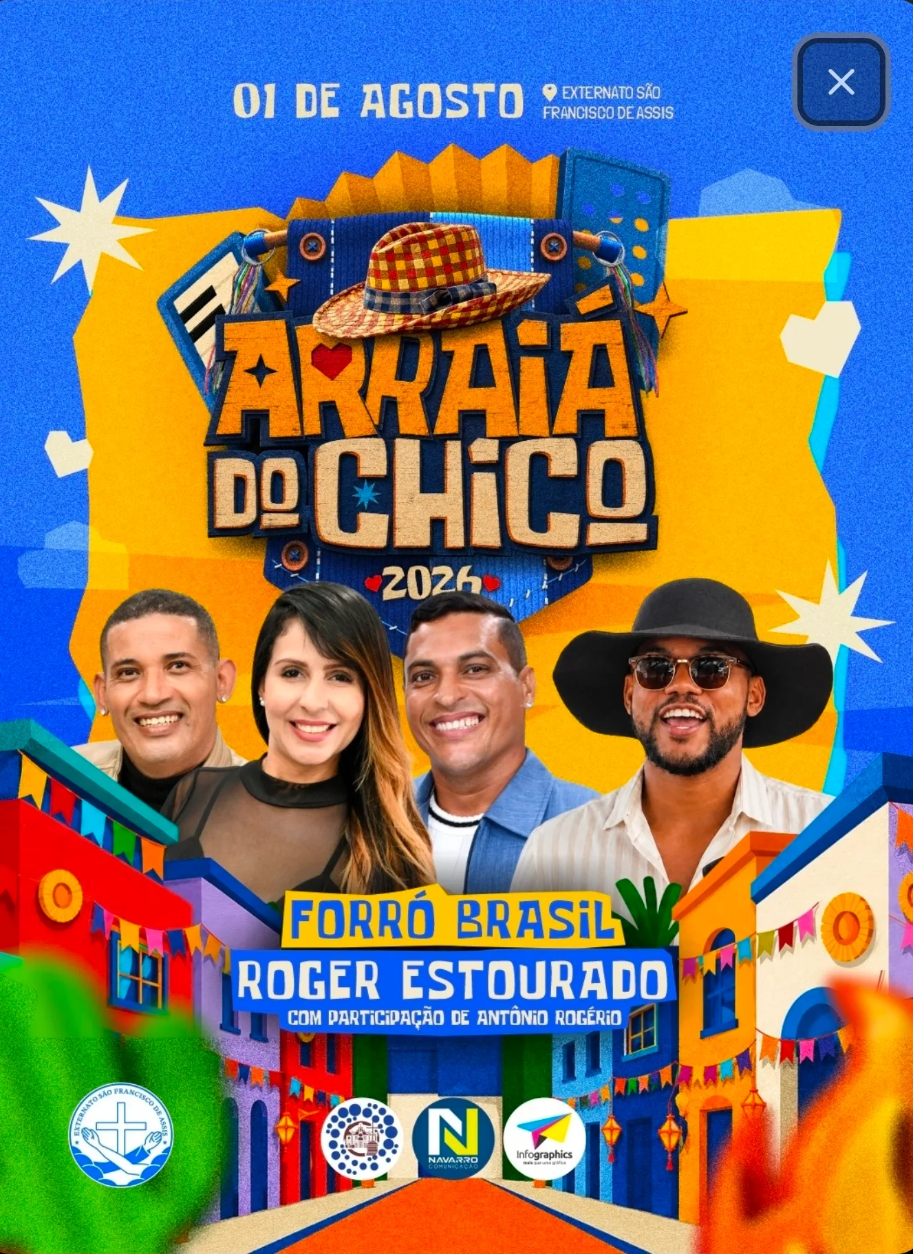 Arraiá do Chico 2026